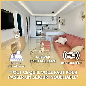 Apartment Luxueux - Vue - Piscine - Free Parking - Monaco Cap-d'Ail